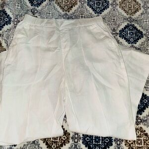 Nicole Miller 100% Linen Medium Pants